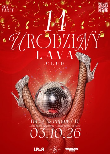 03.10.26r | 14. URODZINY LAVA CLUB +DJ | PARA