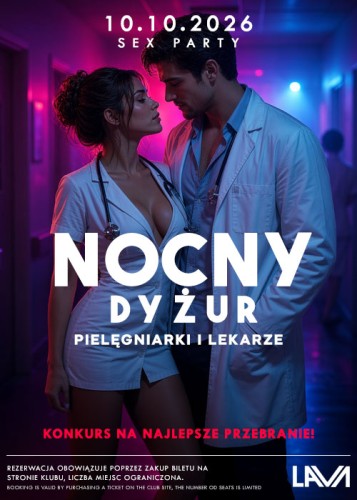 10.10.26r | NOCNY DYŻUR - PIELĘGNIARKI I LEKARZE SEX PARTY | SINGIEL 