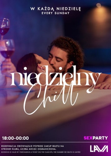 07.06.26r | BILET PROMOCYJNY DO GODZ. 19:00 - NIEDZIELNY CHILL SEX PARTY | SINGIEL