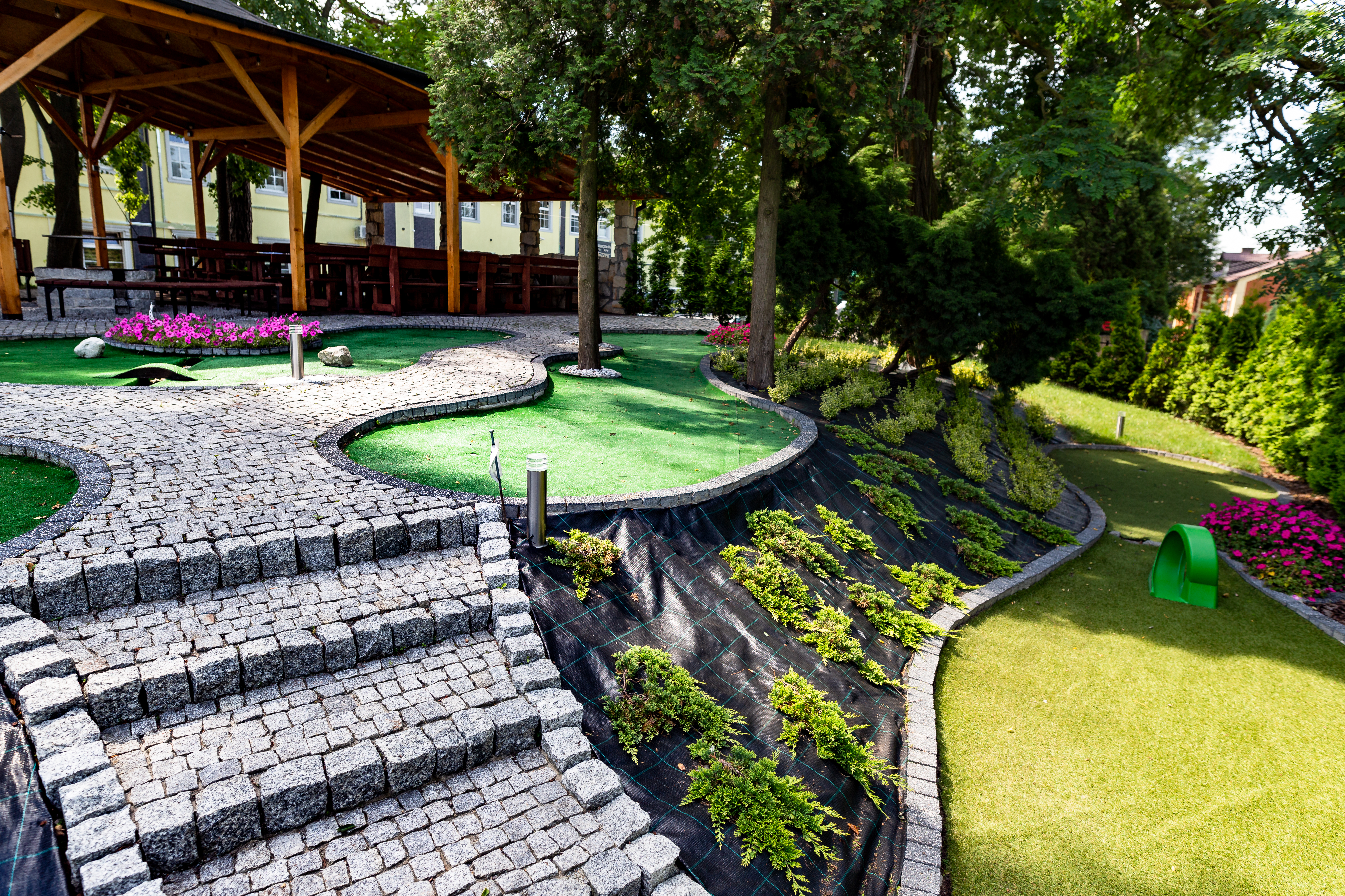 Teren hotelu Senator